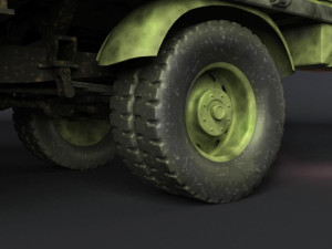 Opel Blitz Holzgas Truck Modello 3D