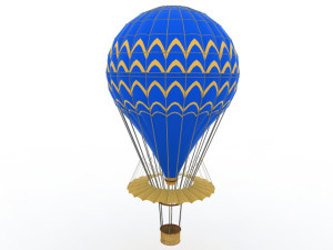 Air Balloon Model 3D