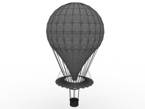 Air Balloon Model 3D