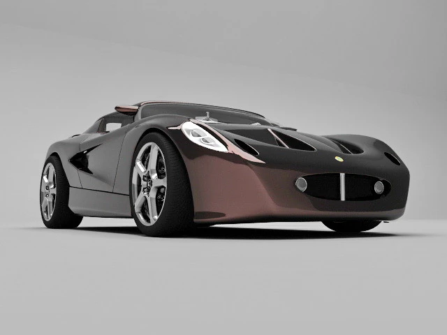 Lotus Evora 3D Model .c4d .max .obj .3ds .fbx .stl .blend 