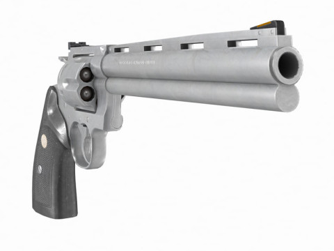 Colt Python 8 inch Modelo 3D