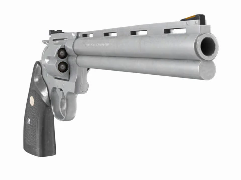 Colt Python 8 pulgadas Modelo 3D