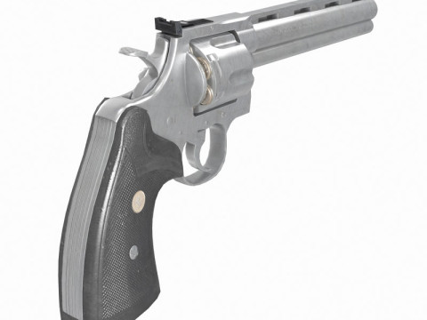 Colt Python 8 inch Modelo 3D