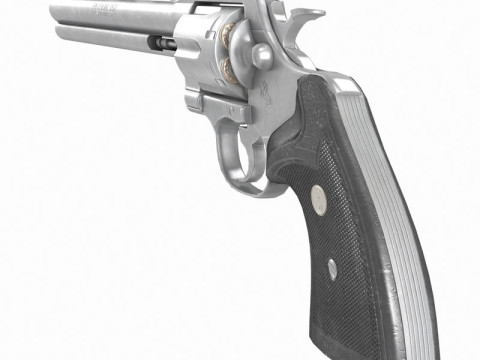 Colt Python 8 inch Modelo 3D