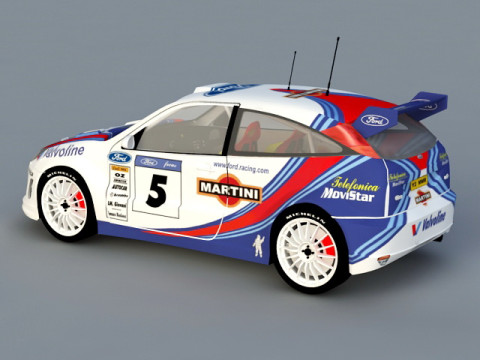 Racing Car Modèle 3D
