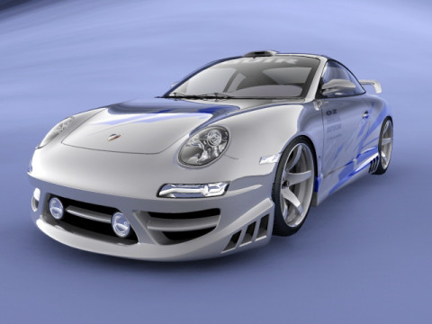 Fast Racing Car 3D Model