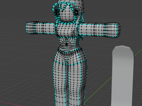 Roblox skater girl r34 3D मॉडल