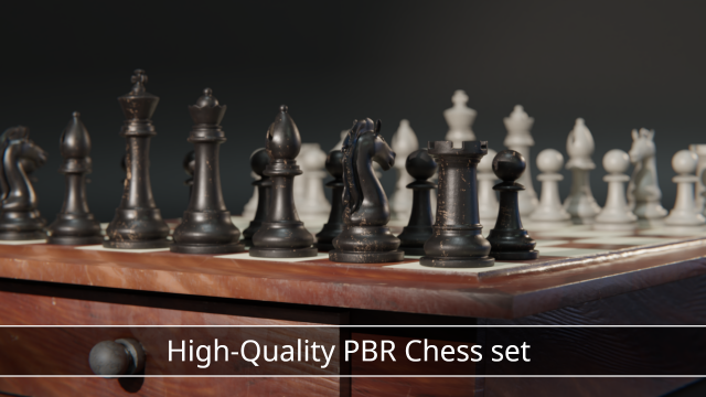 Premium 3D Chessboard Model 3D Модель .c4d .max .obj .3ds .fbx .stl .blend 