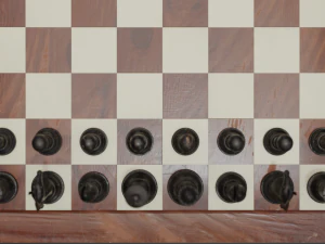 Premium 3D Chessboard Model 3D Model