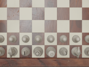 Premium 3D Chessboard Model 3D Модель