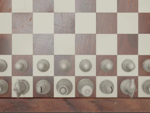 Premium 3D Chessboard Model 3D Model