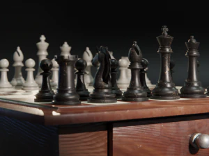 Premium 3D Chessboard Model 3D Model