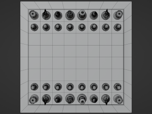 Premium 3D Chessboard Model 3D Модель