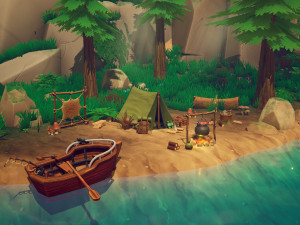 EMBERLIGHT - Stylized Camp Pack 3D 모델
