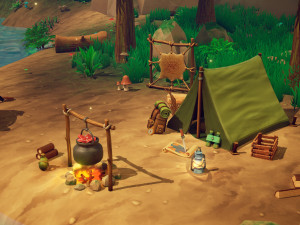 EMBERLIGHT - Stylized Camp Pack 3D 模型