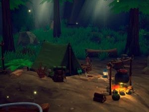 EMBERLIGHT - Stylized Camp Pack 3D 模型
