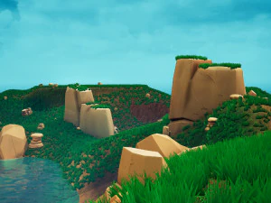 EMBERLIGHT - Stylized Rock Pack - Lowpoly and Gameready 3D Model