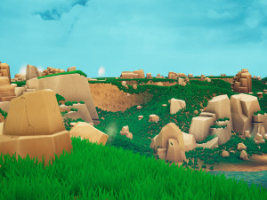 EMBERLIGHT - Stylized Rock Pack - Lowpoly and Gameready 3D मॉडल