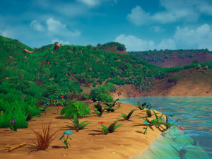EMBERLIGHT - Stylized Foliage Pack - Lowpoly and Gameready 3D Model