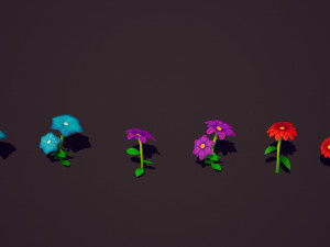 EMBERLIGHT - Stylized Foliage Pack - Lowpoly and Gameready 3D Model