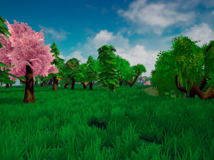 EMBERLIGHT - Stylized Tree Pack - Lowpoly and Gameready 3D Модель