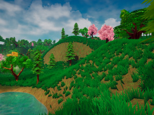 EMBERLIGHT - Stylized Tree Pack - Lowpoly and Gameready 3D Модель