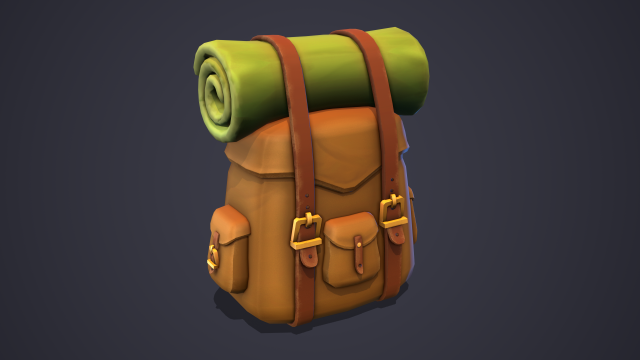 Backpack 3d top