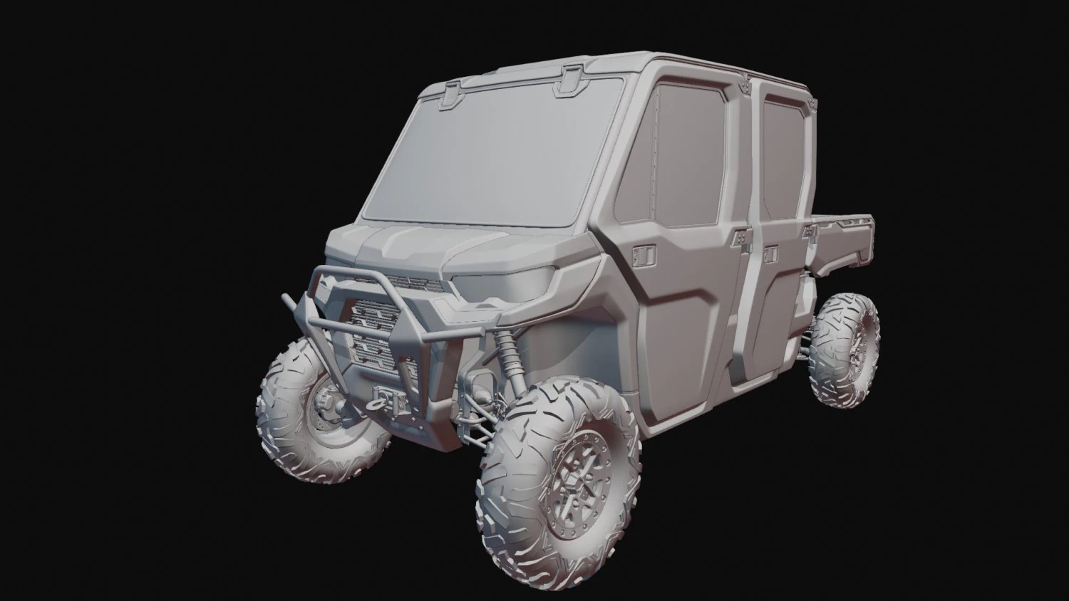 BRP Can-Am Defender HD10 Limitado Modelo 3D .c4d .max .obj .3ds .fbx .stl .blend 