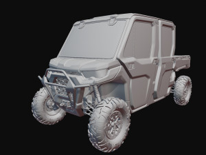 BRP Can-Am Defender HD10 Limited 3D Model