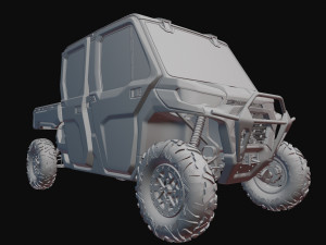BRP Can-Am Defender HD10 Limited 3D Модель