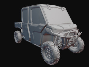 BRP Can-Am Defender HD10 Limited 3D Модель