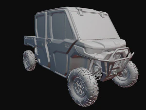 BRP Can-Am Defender HD10 Limitado Modelo 3D