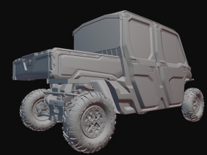 BRP Can-Am Defender HD10 Limited 3D Модель