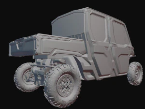 BRP Can-Am Defender HD10 Limitado Modelo 3D