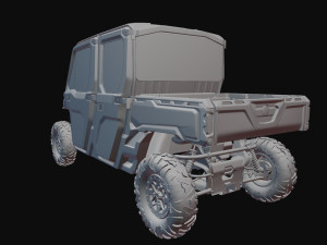 BRP Can-Am Defender HD10 Limited 3D Модель