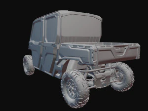 BRP Can-Am Defender HD10 Limitado Modelo 3D