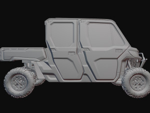 BRP Can-Am Defender HD10 Limited 3D Модель
