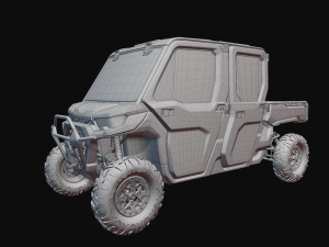 BRP Can-Am Defender HD10 Limited 3D Модель