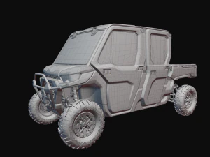 BRP Can-Am Defender HD10 Limitado Modelo 3D