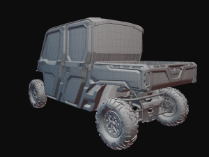 BRP Can-Am Defender HD10 Limited 3D Модель