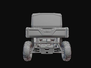 BRP Can-Am Defender HD10 Limited puerta &uacute;nica Modelo 3D