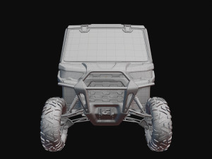 BRP Can-Am Defender HD10 Limited Single Door 3D Модель