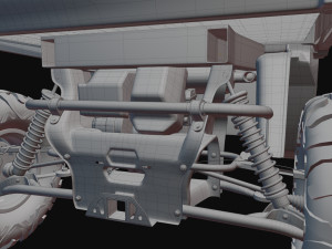 BRP Can-Am Defender HD10 Limited Single Door 3D Модель