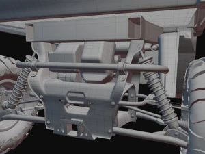 BRP Can-Am Defender HD10 Limited puerta &uacute;nica Modelo 3D