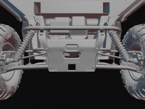 BRP Can-Am Defender HD10 Limited Single Door 3D Модель