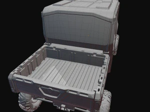 BRP Can-Am Defender HD10 Limited puerta &uacute;nica Modelo 3D