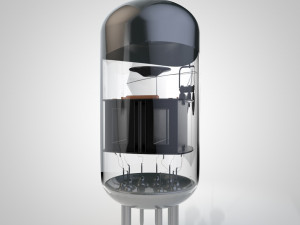 Electronic Bulb Model 3D