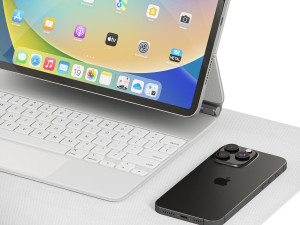 Apple set 3D Model