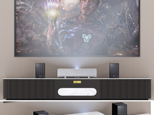 The Premiere LSP7T 4K Smart Laser Projector 3Dモデル