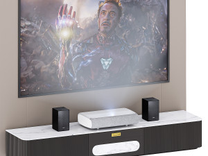 The Premiere LSP7T 4K Smart Laser Projector Modello 3D